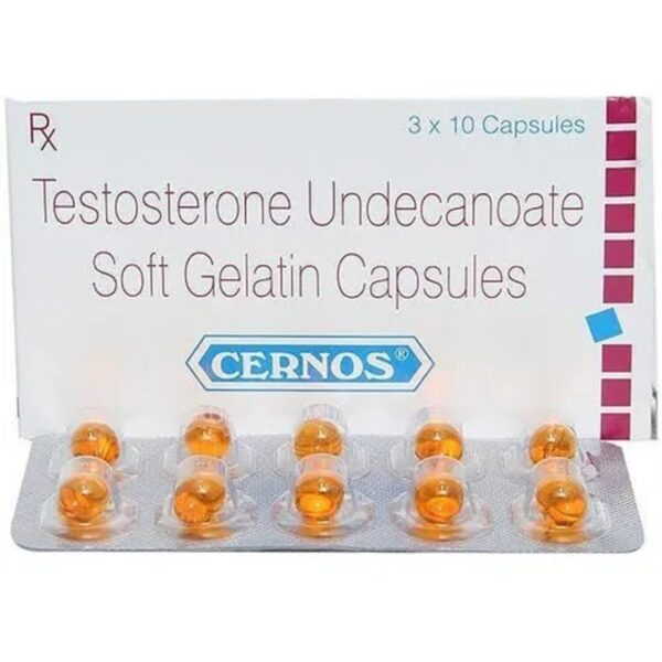 CERNOS 40mg 毫克膠囊,睪固酮（男性性荷爾蒙）：圖片 4